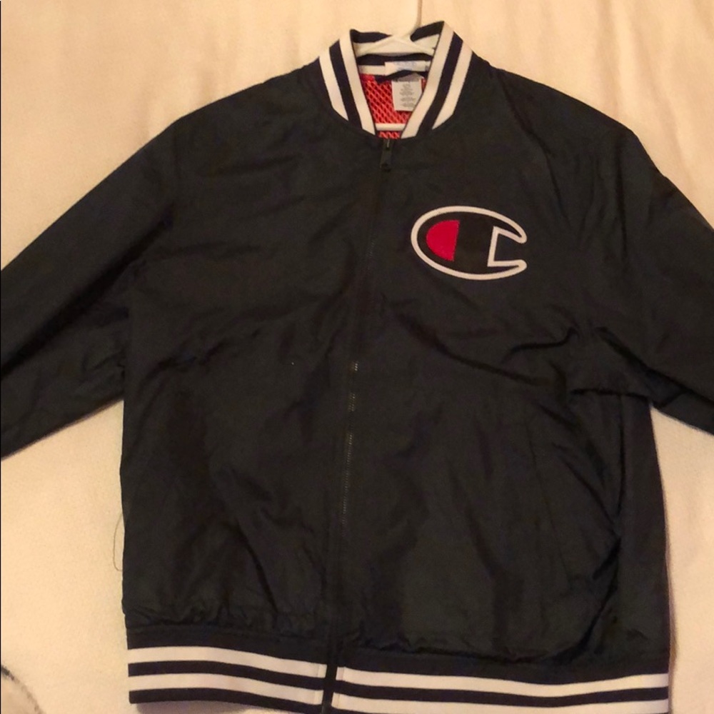 Champion Baseball Jacket (Size: Large)
